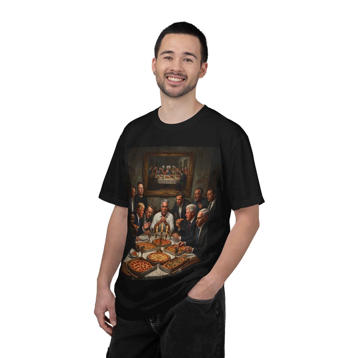 “The Last Supper” Vintage Art T-Shirt — Renaissance Dinner Scene Tee